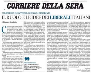 IL RUOLO E LE IDEE DEI LIBERALI ITALIANI